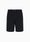 linen and cotton bermuda shorts with welt pockets