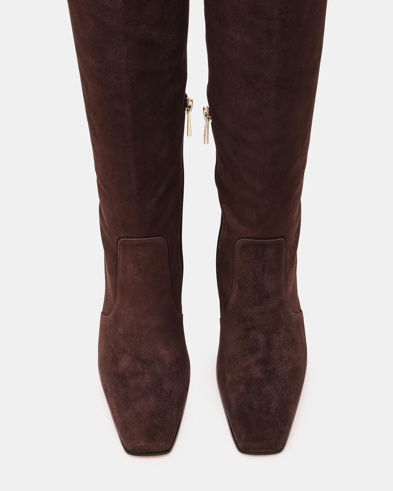 Stivale TREASURY in Suede TREASURY /BROWN SUEDE Steve Madden 