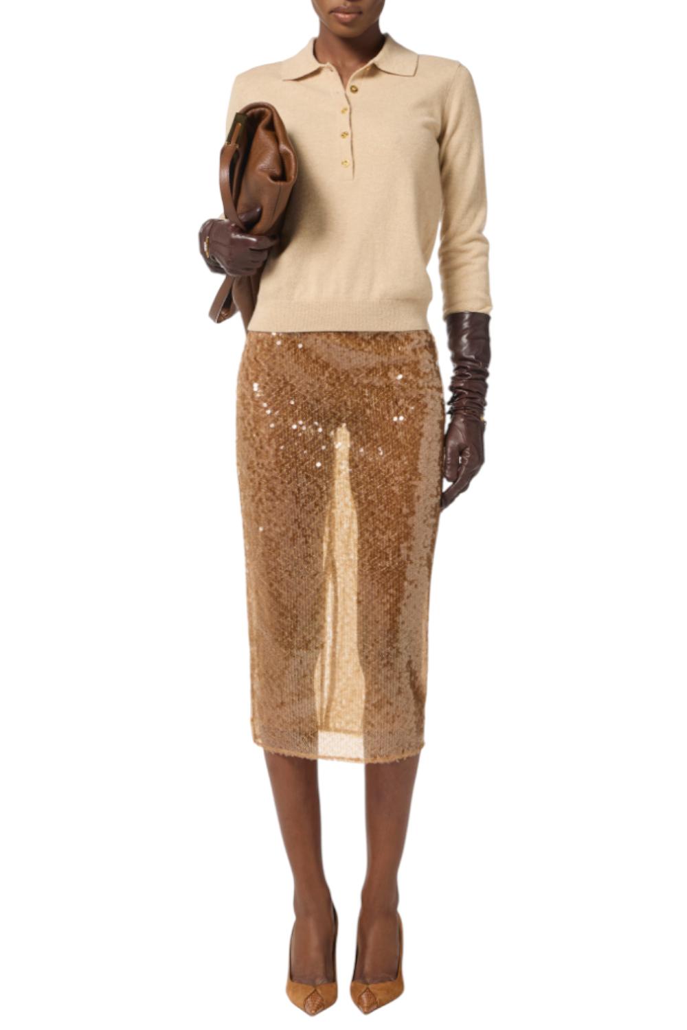 Gonna in paillettes<BR/> GO110 57E2EA2 Elisabetta Franchi 