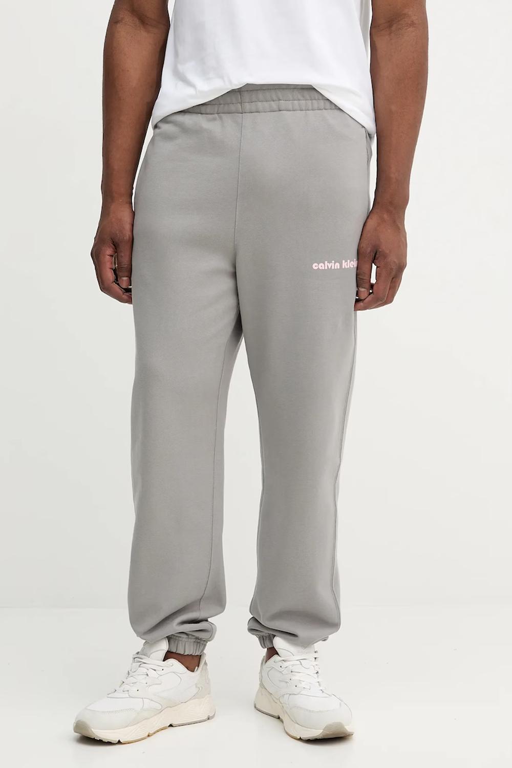 Pantaloni Tuta in Maglia Elasticizzata LV04RC294G PFP Calvin Klein 