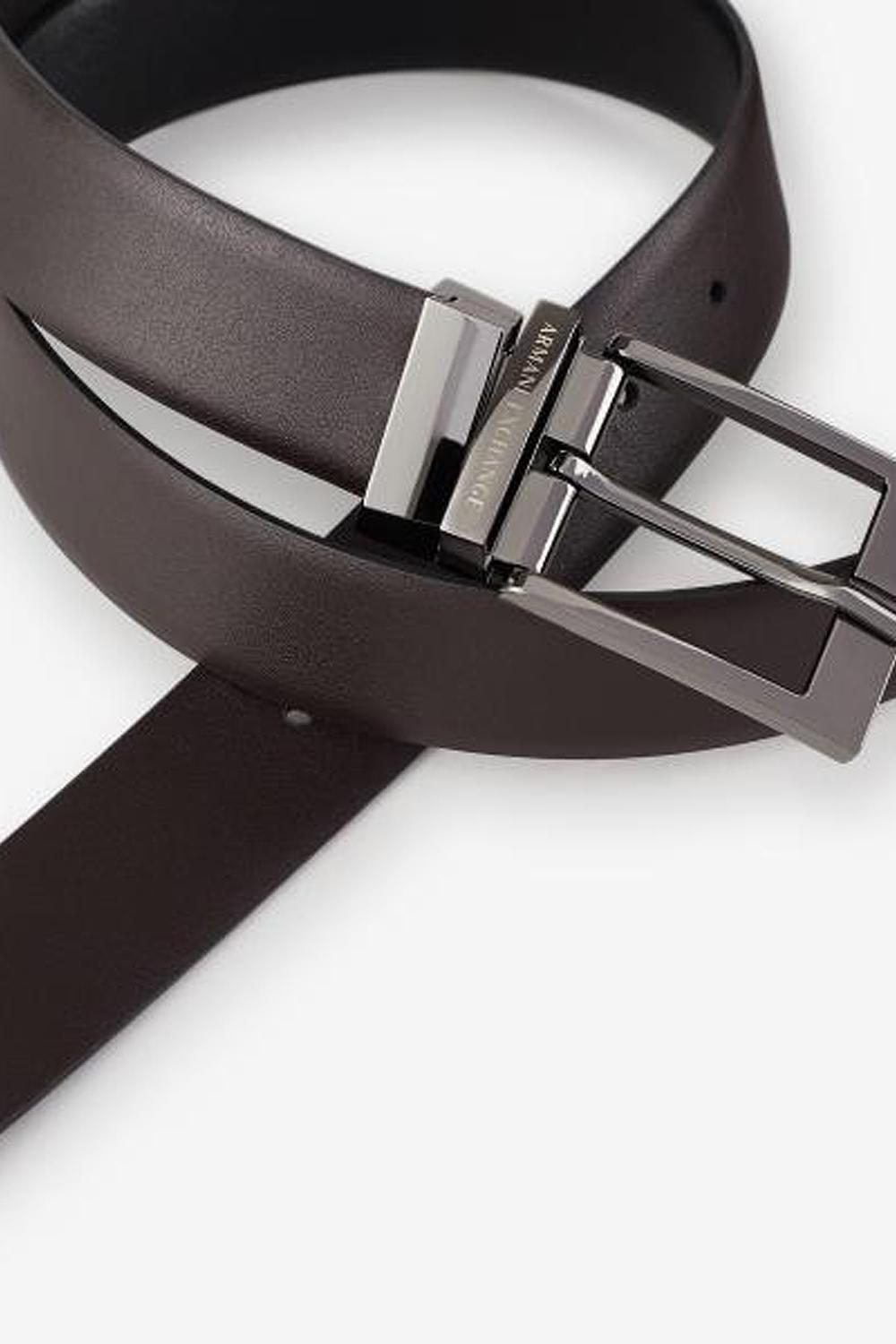 Cintura in vera pelle 951060 CC23654120 Armani Exchange 