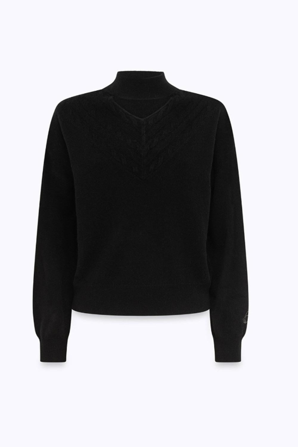 Maglia in lana e cashmere RF5247 MA38R22222 Blugirl 