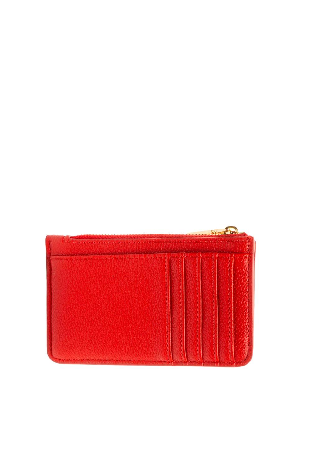 Portafoglio Piccolo in Ecopelle con Logo Dorato JC5614PP1N LD0500 Love Moschino 