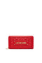 Portafoglio con zip trapuntato con logo JC5600PP1O LA0500 Love Moschino 