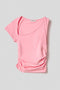 T-Shirt Asimmetrica<BR/> HMABW01507 PTTS0059RO45 Hinnominate 