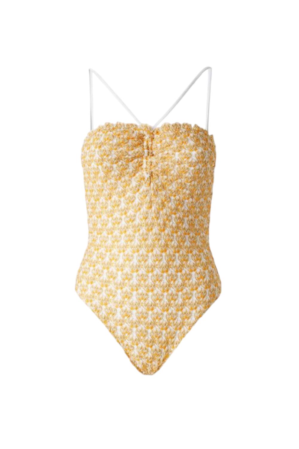 costume intero con spalle scoperte e lacci fini MS25SP0M BR012TS10BH Missoni 