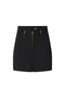 Gonna in doppio crêpe con zip<BR/> GO131 56E2110 Elisabetta Franchi 