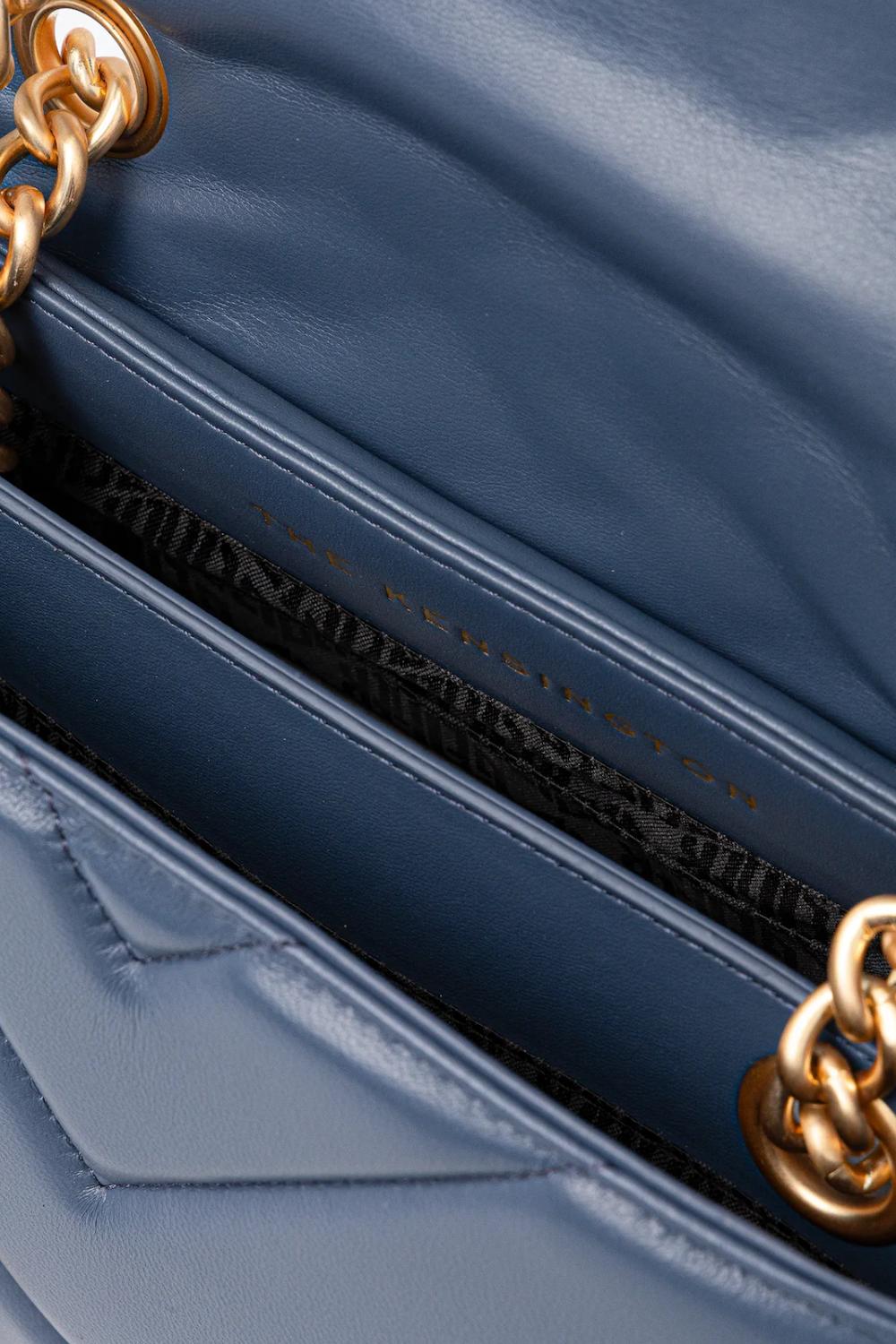 Borsa Kensington<BR/> 3586289109 /BLUE Kurt Geiger London 