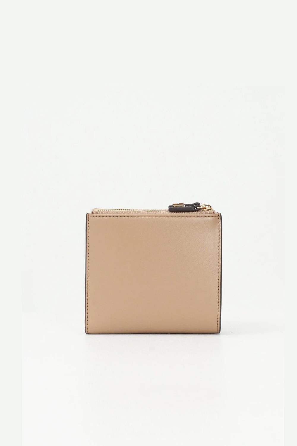 Portafoglio piccolo con zip e placca logo<BR/> PF01A 51E2032 Elisabetta Franchi 
