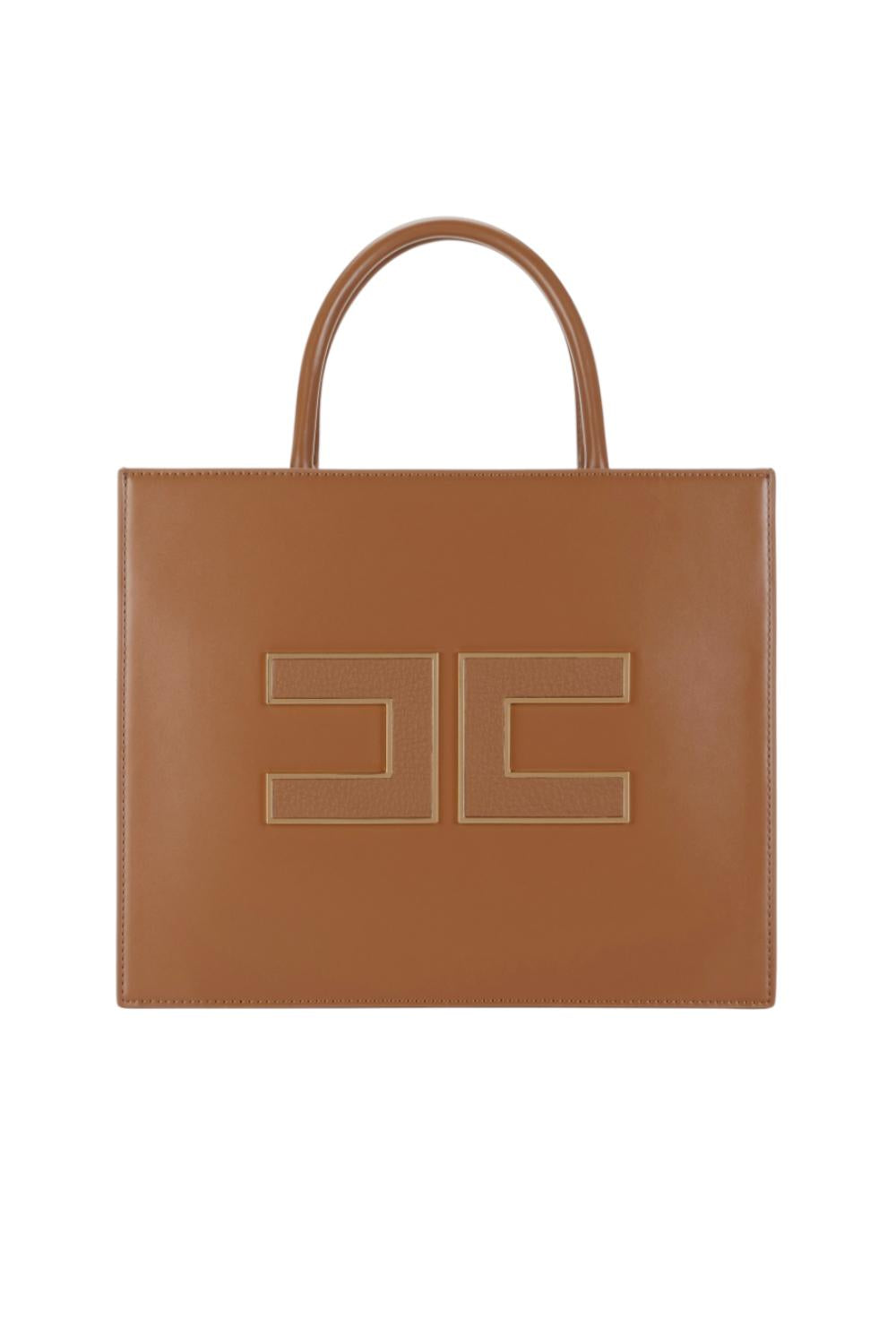Tote grande con logo<BR/> BS32A 56E2EC1 Elisabetta Franchi 