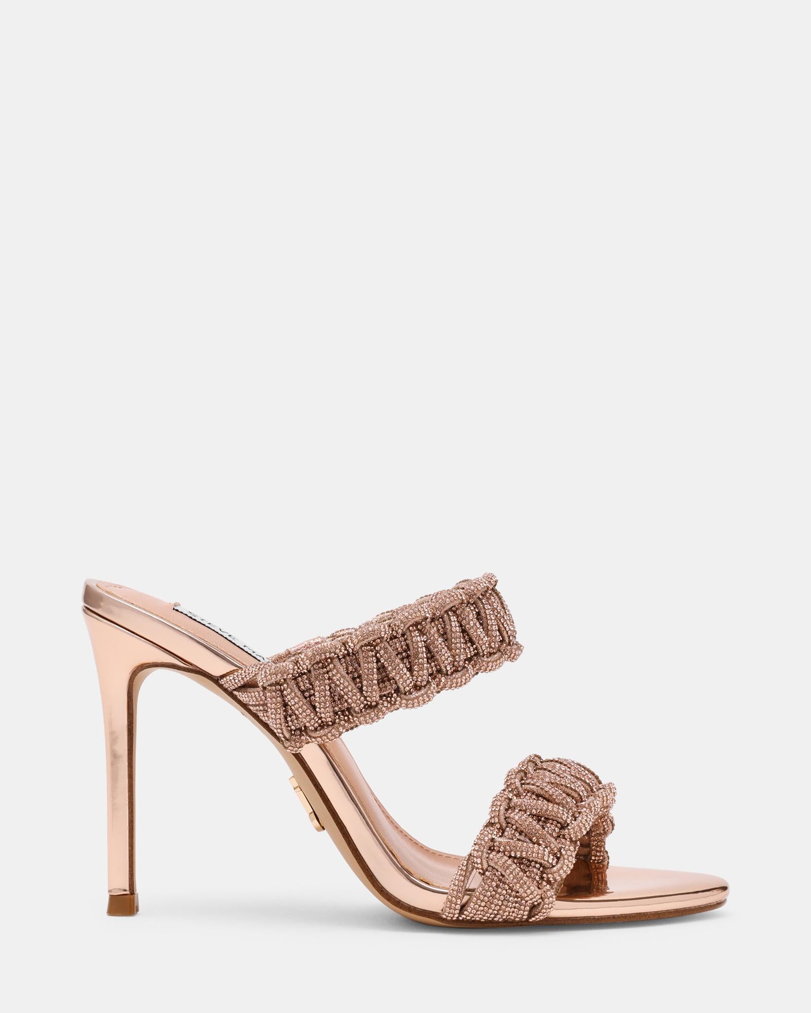 THERESIA - sandalo alto con strass THERESIA ROSE GOLD Steve Madden 