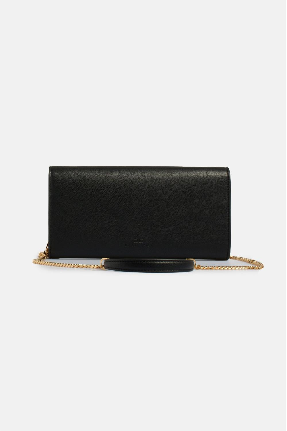 Baguette con tracolla e placca logo<BR/> BS32A 51E2110 Elisabetta Franchi 