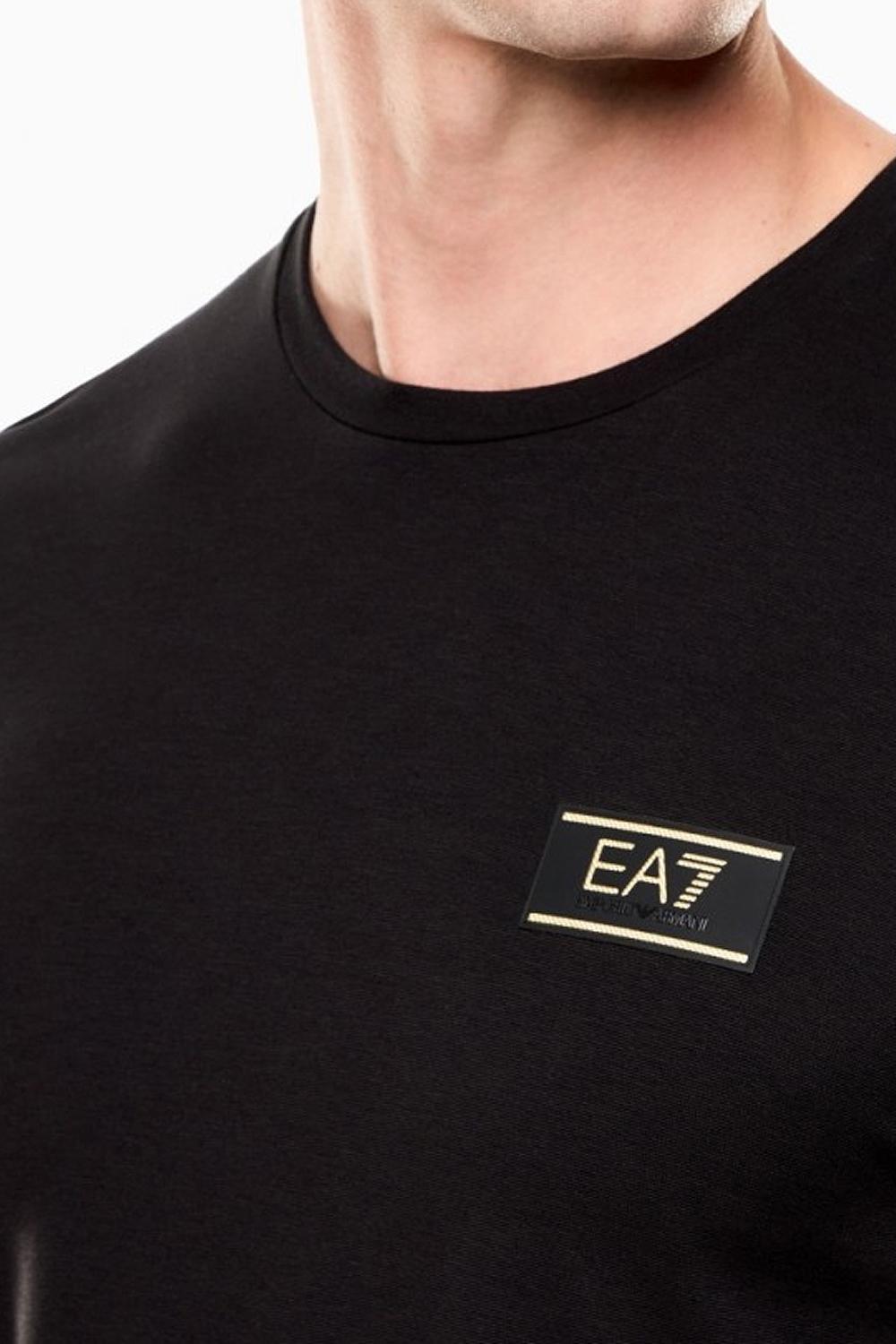 T-shirt girocollo in misto viscosa elasticizzata di alta qualità 7M001331 AF13739UC001 EA7 Emporio Armani 