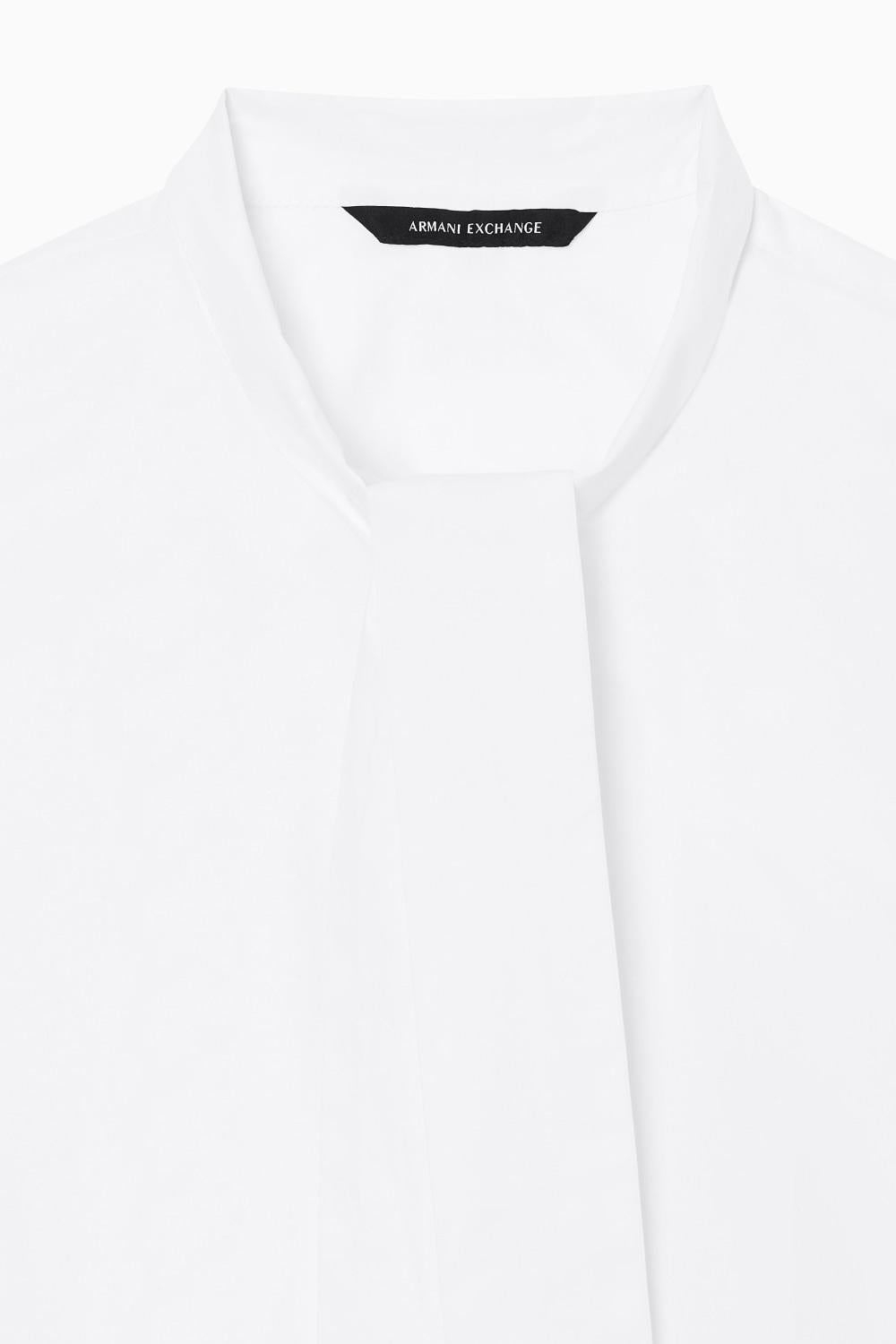 Camicia cropped con fiocco XW001757 AF12812U0002 Armani Exchange 