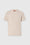 T-shirt Uomo Girocollo in Cotone e Viscosa con Motivo Zigzag