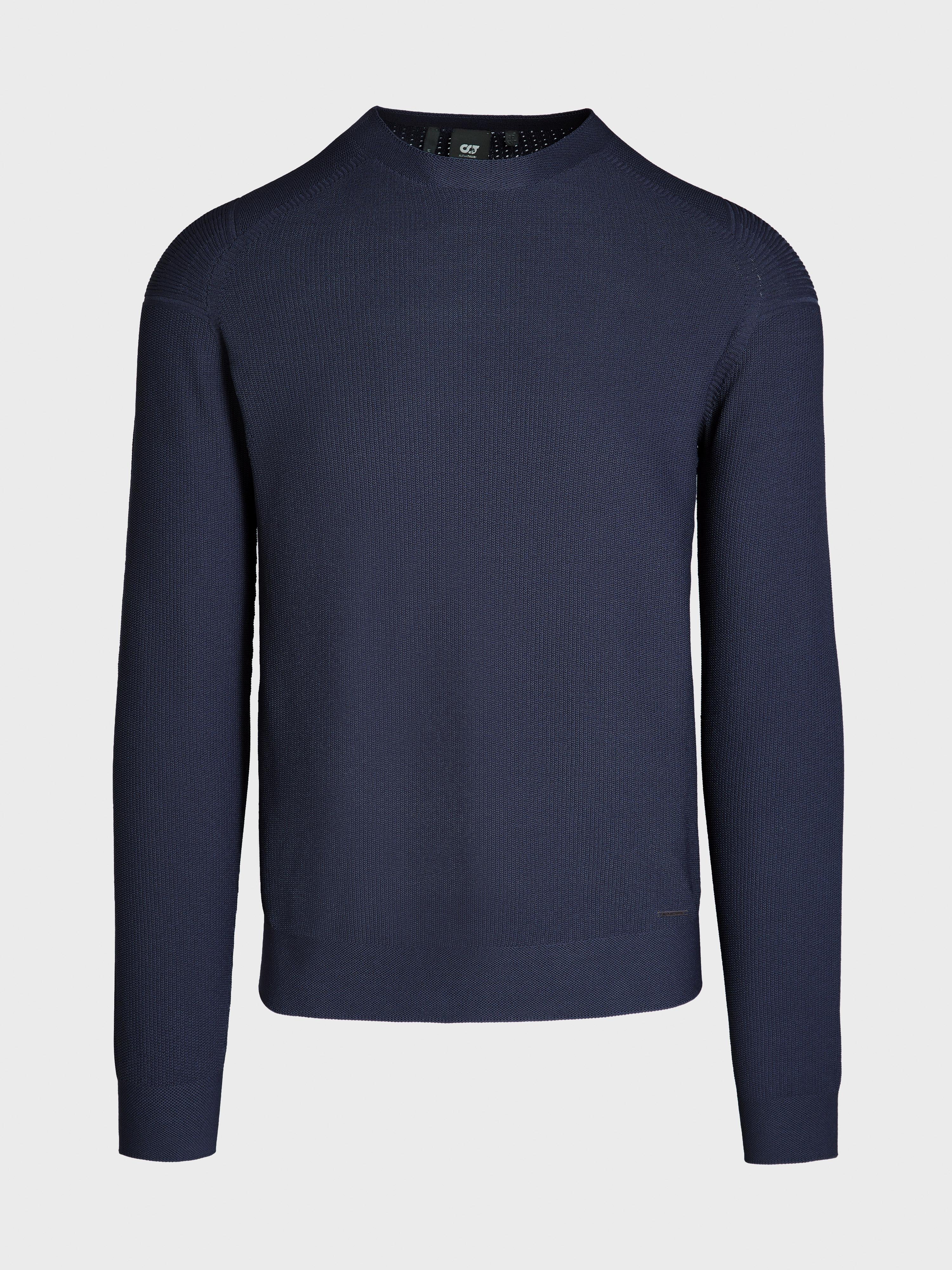 Maglione a girocollo in maglia 3D ATA24575 /013 Alpha Tauri 