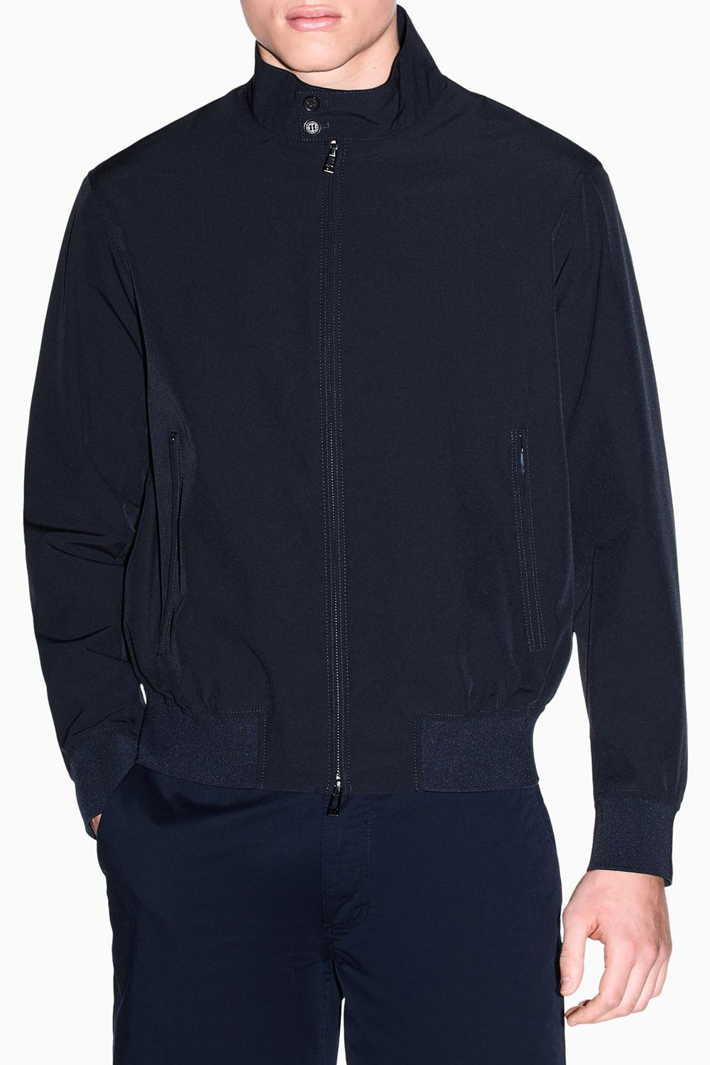 Blouson fullzip in tessuto stretch XM002139 AF22536UB101 Armani Exchange 