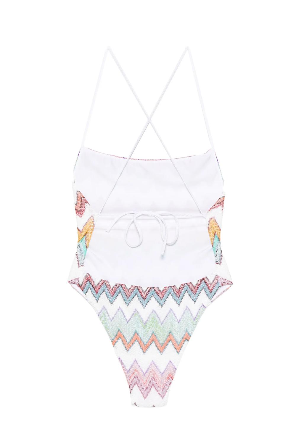 Costume intero Missoni con motivo a chevron MC25SP01 BR014KSM9X5 Missoni 