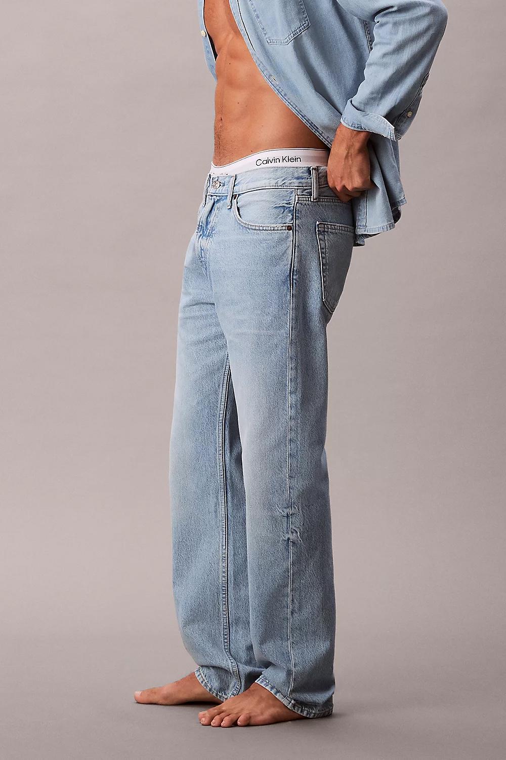 Jeans Straight Standard<BR/> LV04RC759G 0QO Calvin Klein 