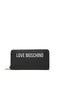 Portafoglio con zip e logo JC5611PP1O KD000B Love Moschino 