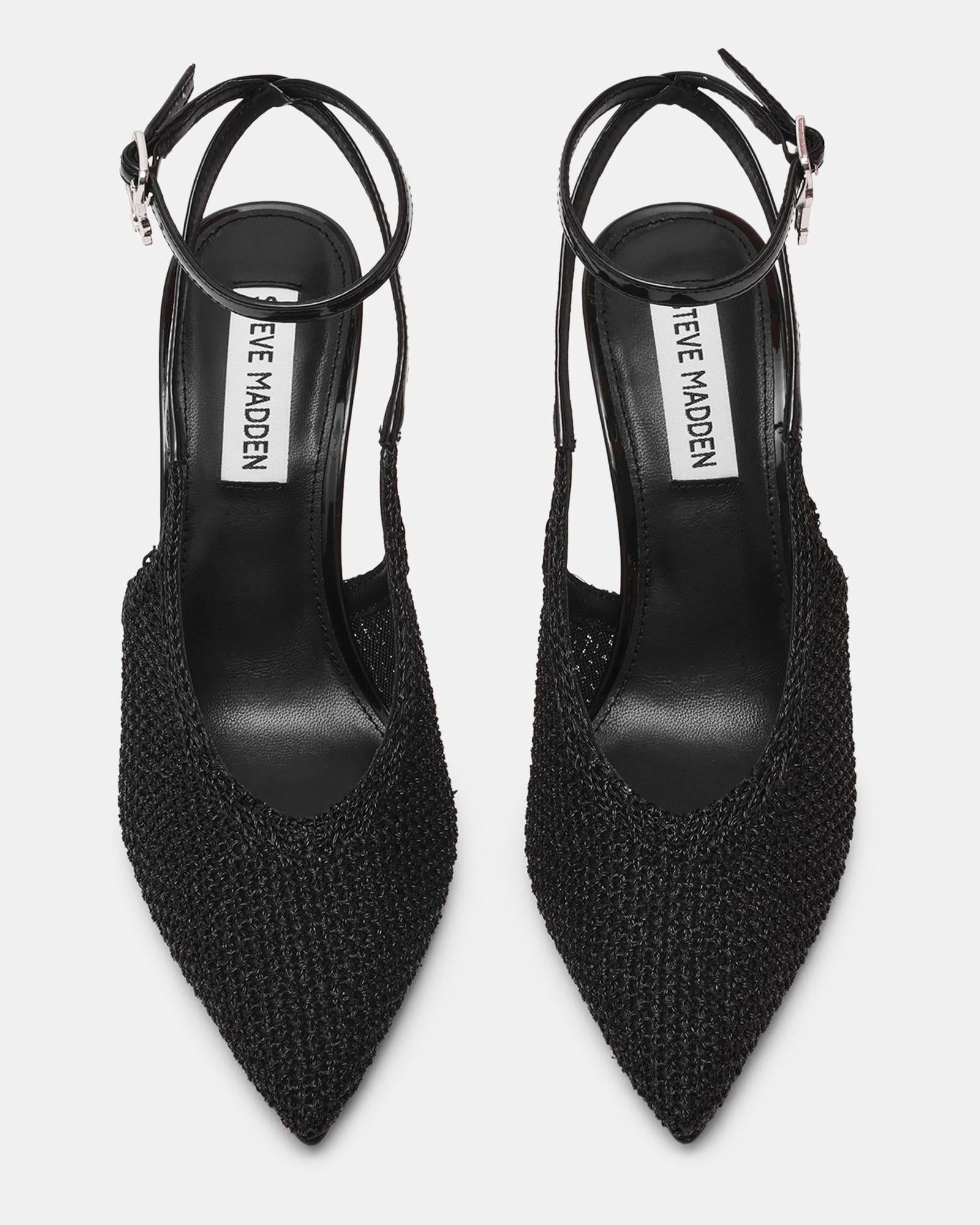 Décolleté con allacciatura alla caviglia ASCENSION BLACK Steve Madden 