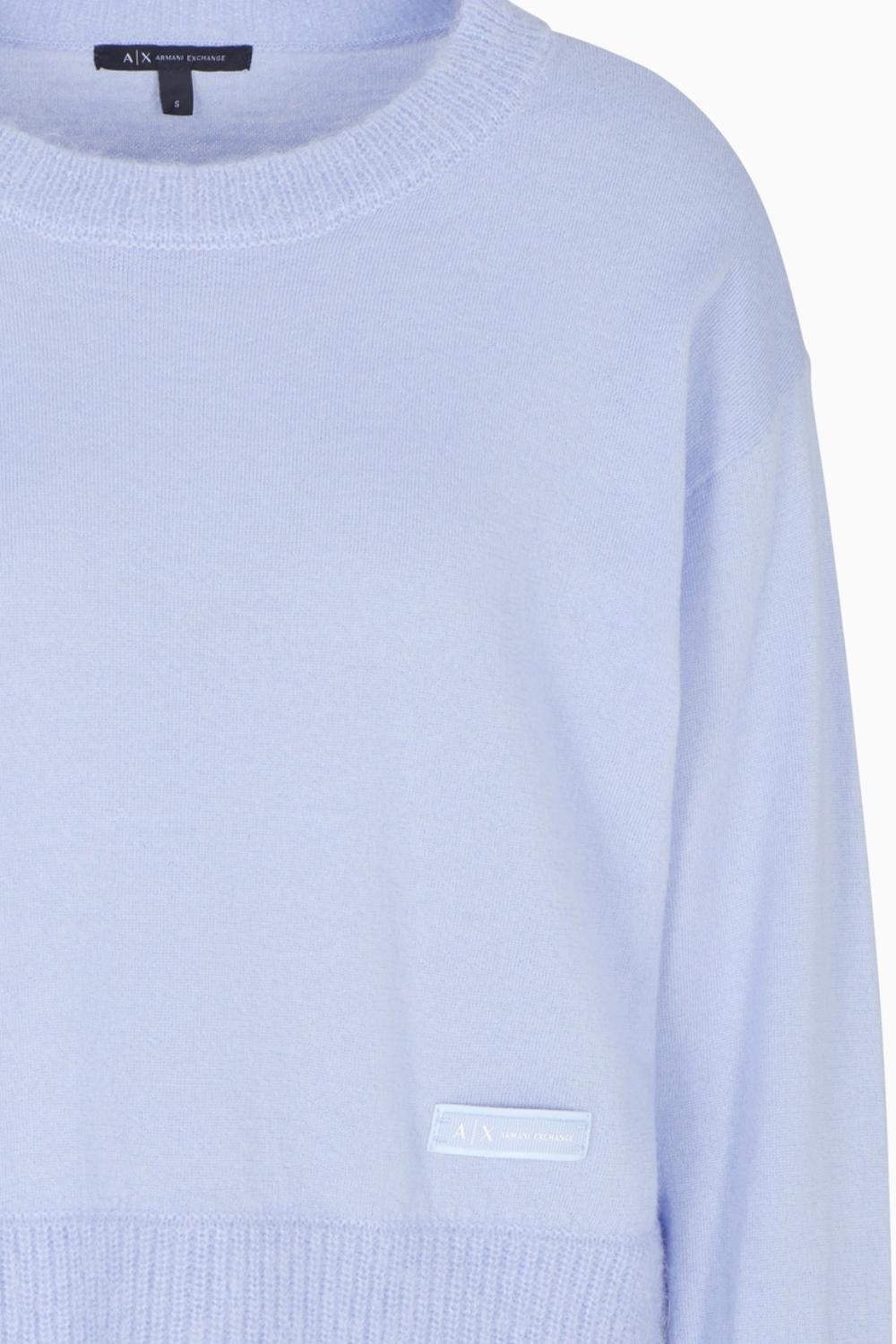 Maglione in filato misto XW000772 AF16602U9334 Armani Exchange 