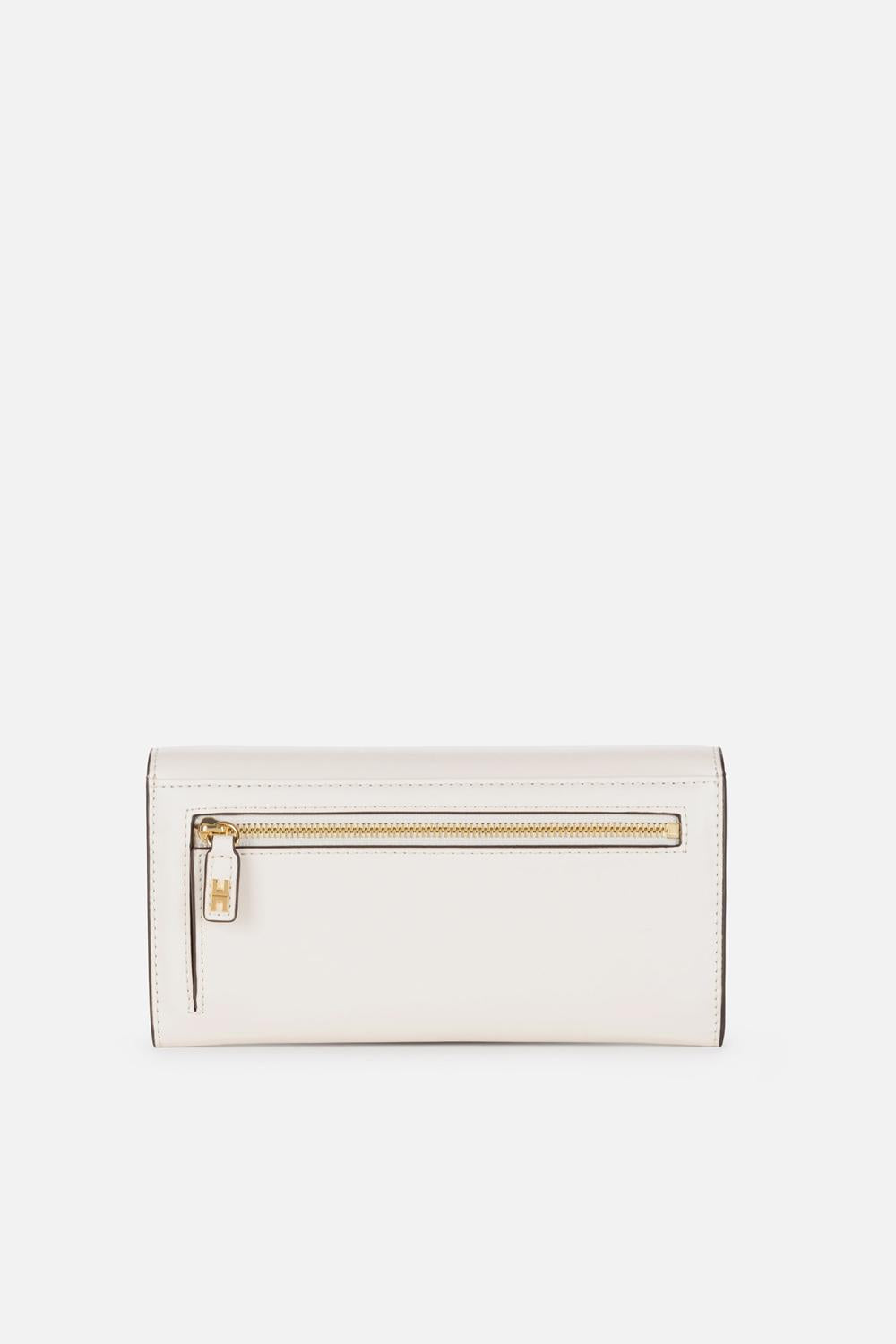 Portafoglio grande con placca logo in metallo<BR/> PF02A 51E2193 Elisabetta Franchi 