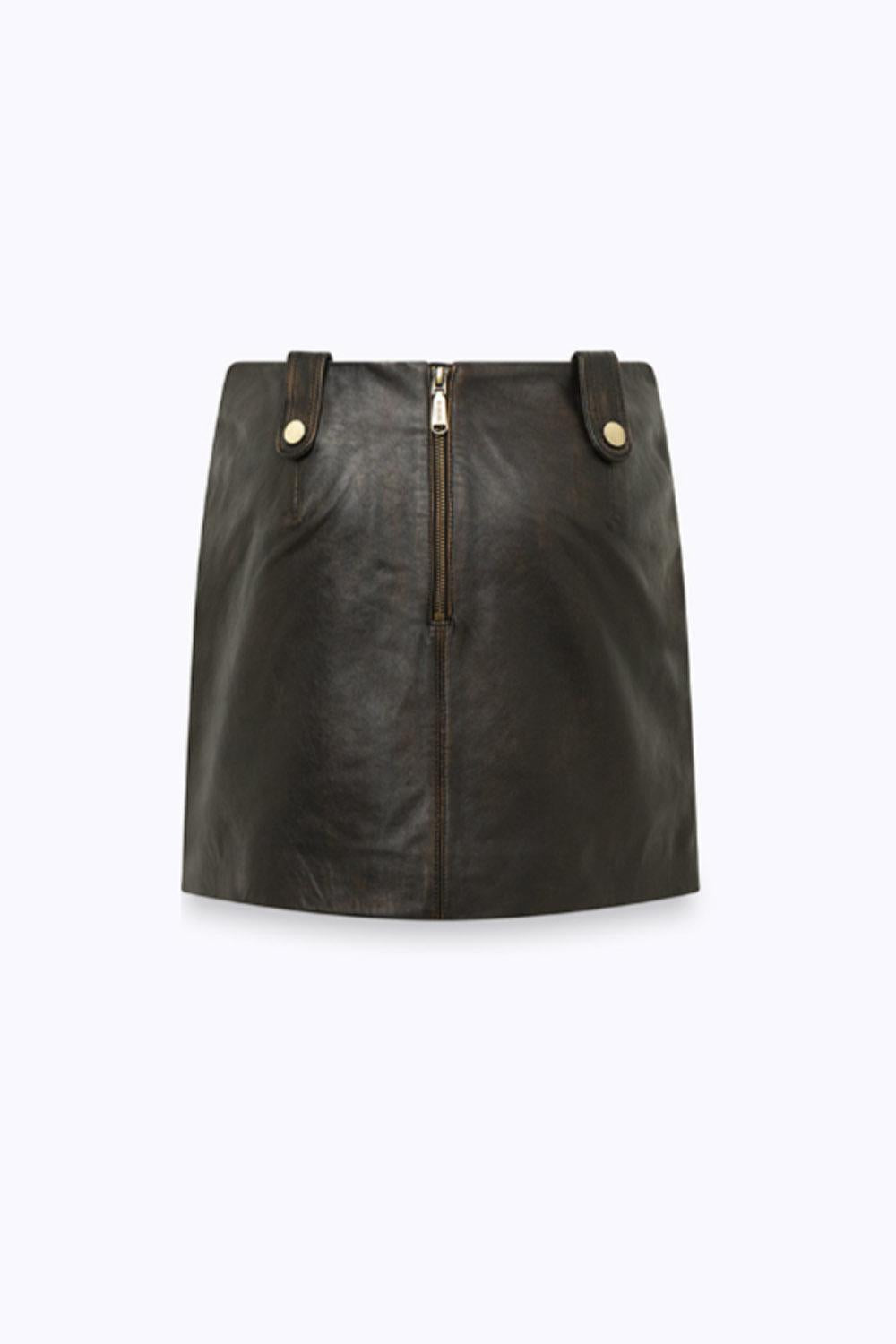 Gonna midi in pelle RF5288 P040890840 Blugirl 