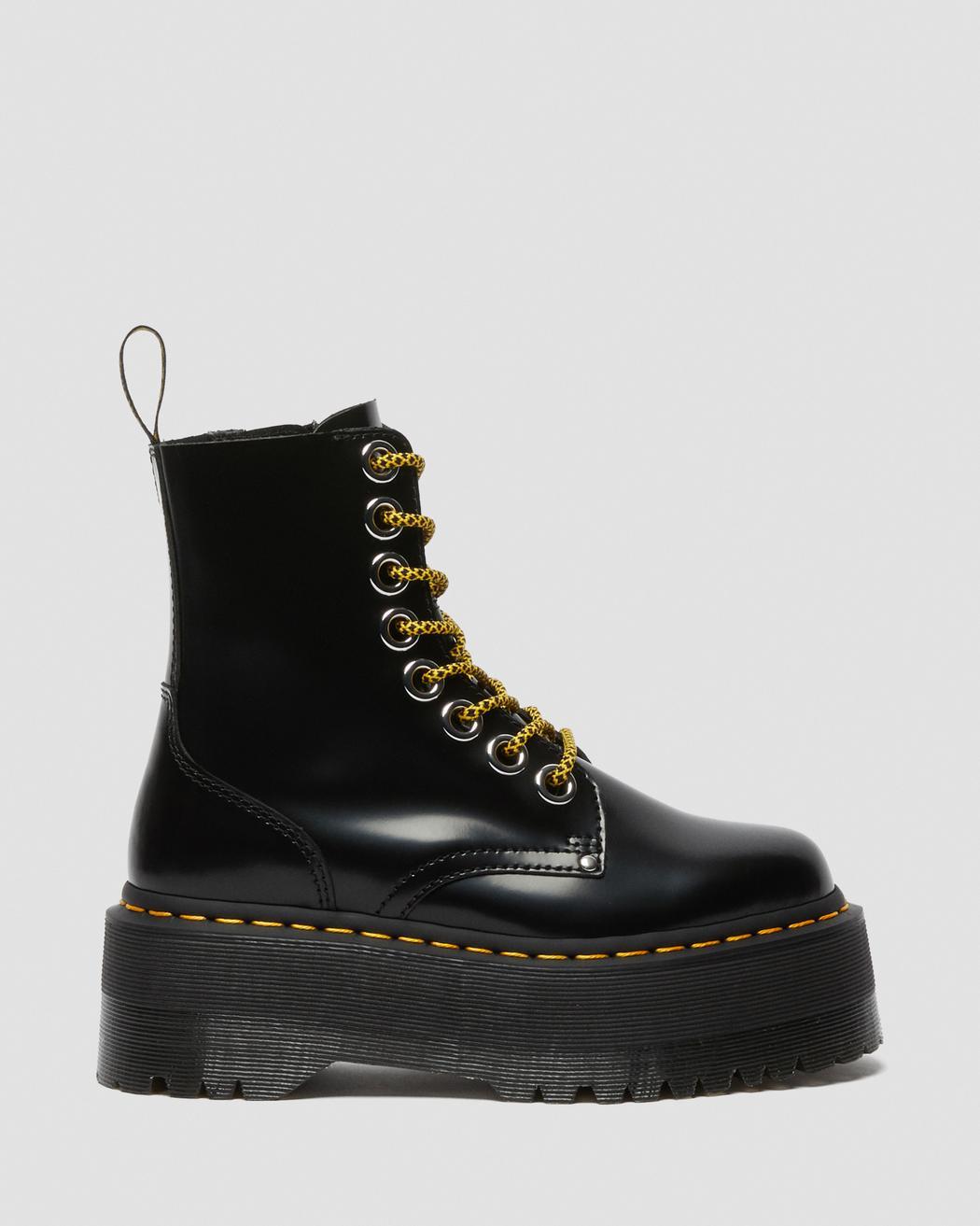 Stivali platform Jadon Max in pelle Buttero JADON MAX BUTTEROBLACK Dr. Martens 