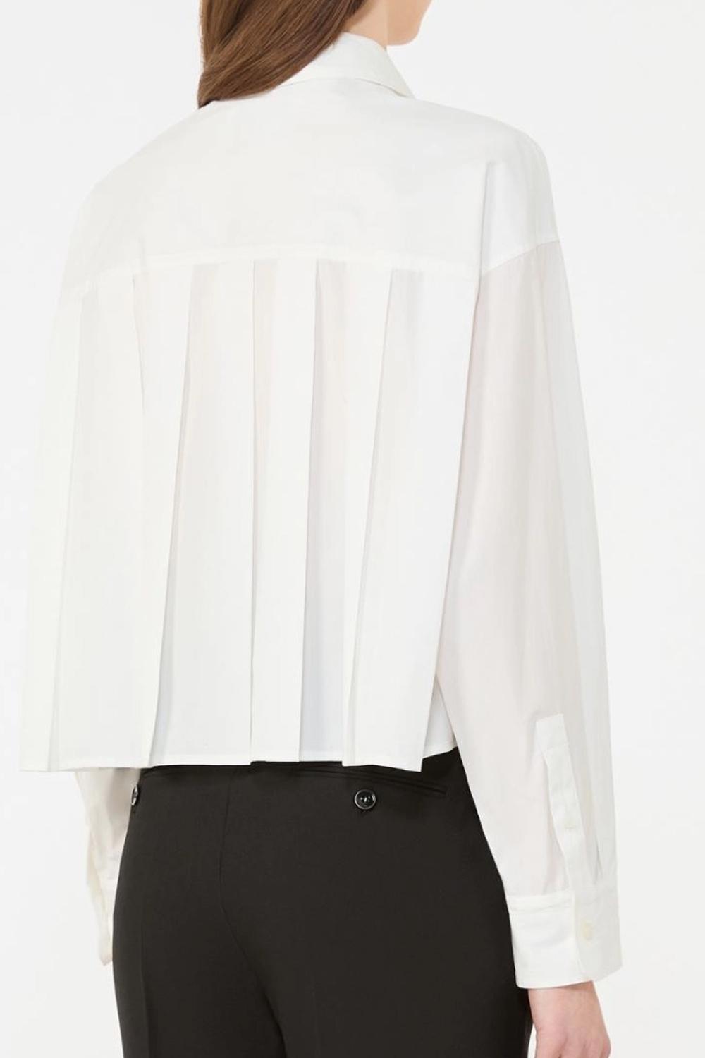 Camicia in popeline di cotone WKDEDEN 001BIANCO OTTICO Max Mara Weekend 