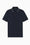 Polo Armani Exchange in cotone piquet con bordino a contrasto
