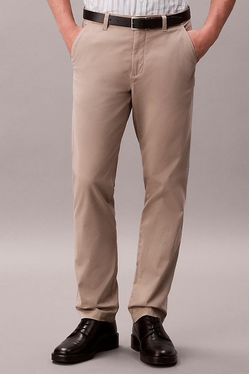 Pantaloni chino in twill slim LV040EM628 /RAK Calvin Klein 