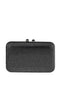 Pochette Rigida Piccola con Swarovski e Chiusura Magnetica ACA0164 BLACK DIAMOND Anna Cecere 