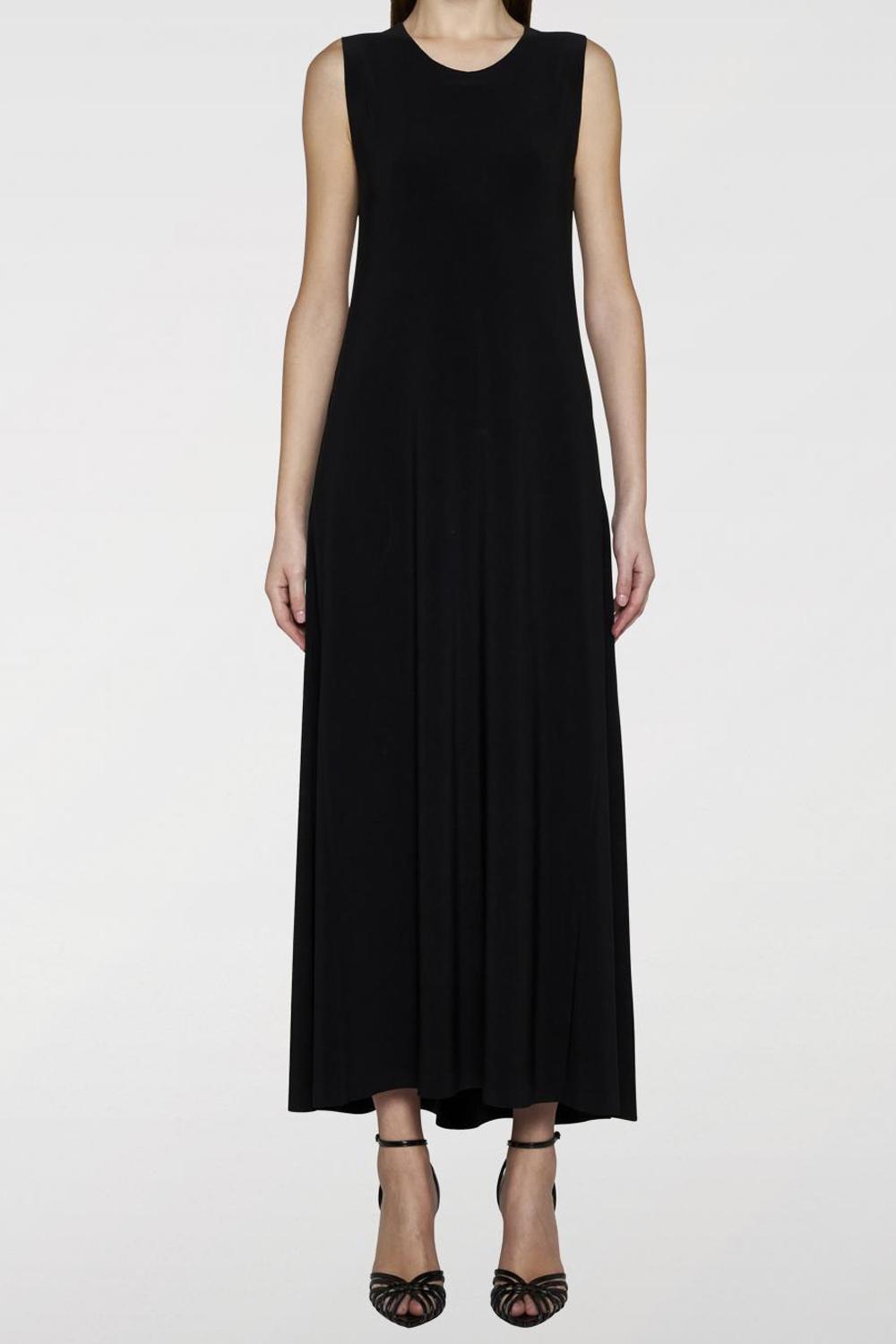 Abito lungo senza maniche KK1263 PL015001 Norma Kamali 
