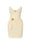 Flowing crepe dress with macro bow<br>