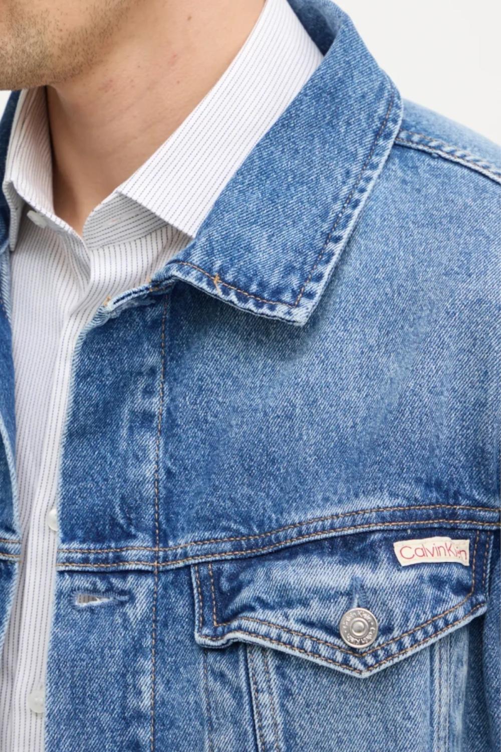 Giacca Denim Calvin Klein<BR/> J30J327027 1A4 Calvin Klein 