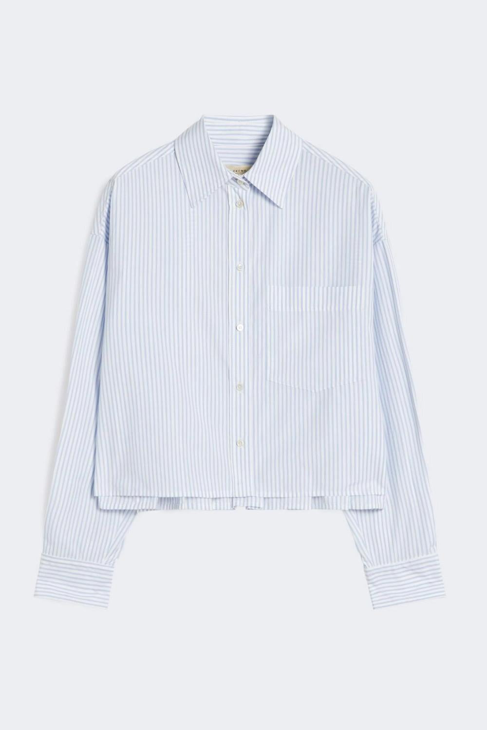 Camicia in popeline di cotone WKDEDEN 034AZZURRO Max Mara Weekend 