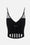 Top con trasparenze e tagli corsetto