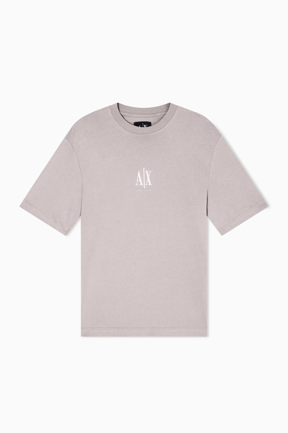 T-shirt in Cotone A|X con Logo Centrale XM00363 AF12308U6107 Armani Exchange 
