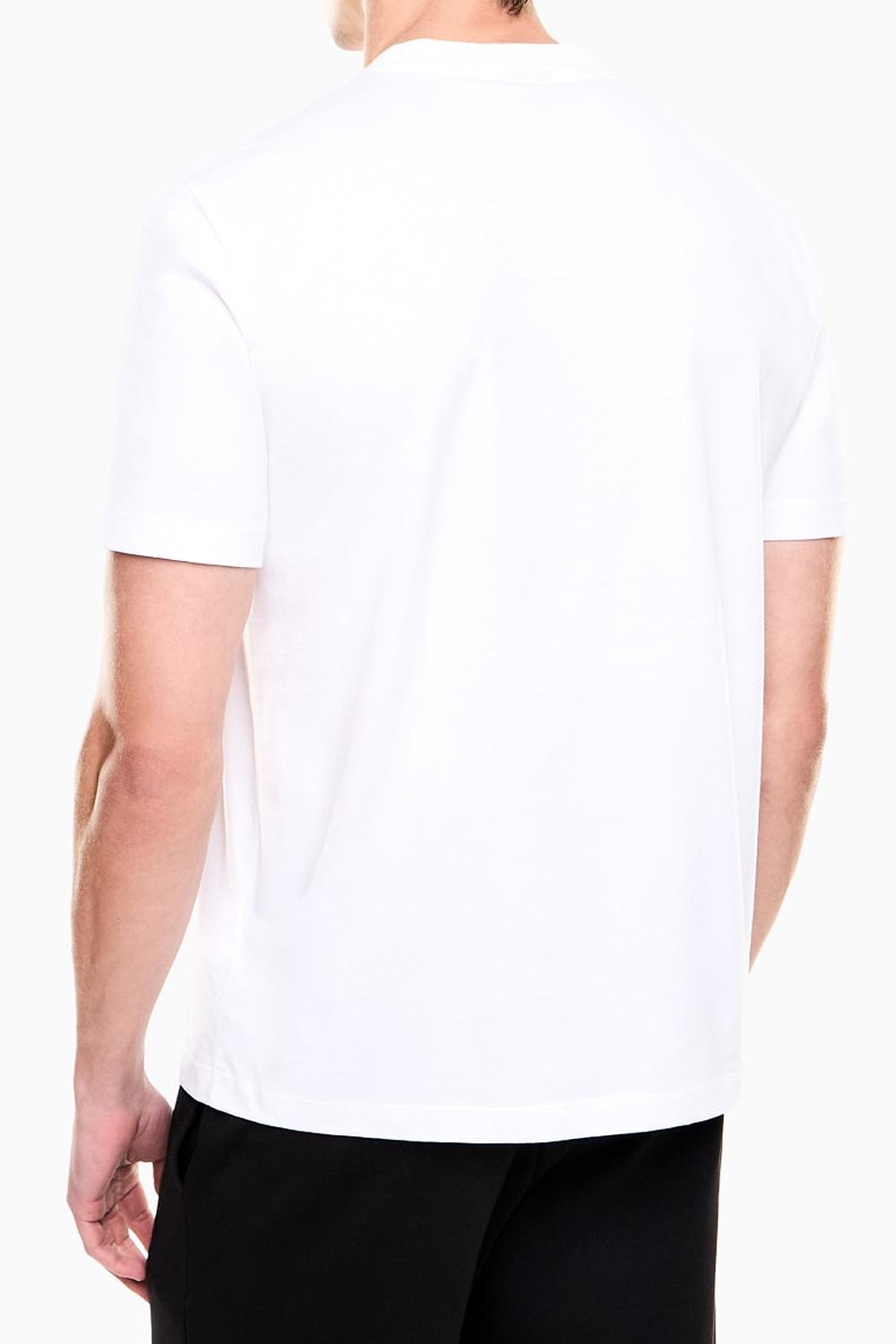 T-shirt girocollo realizzata in jersey di cotone 7M001562 AF17789U0002 EA7 Emporio Armani 
