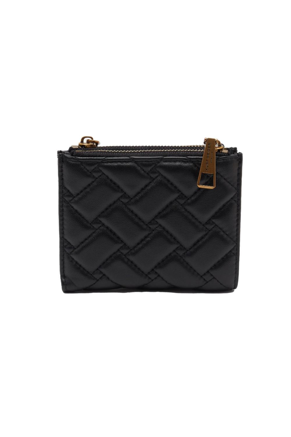 Mini Portafoglio in pelle<BR/> 9096000109 /BLACK Kurt Geiger London 