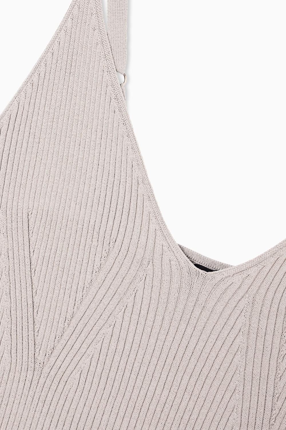 Top a costine con spalline sottili XW001902 AF10352U6223 Armani Exchange 