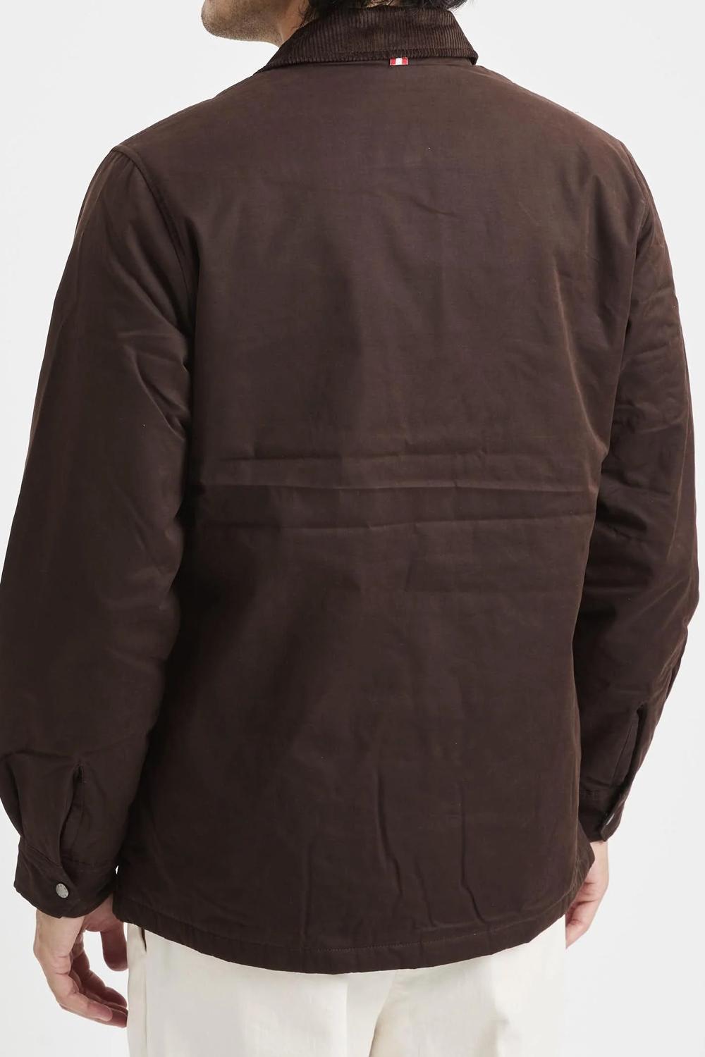 Camicia Imbottita MC2 Saint Barth con Colletto in Velluto e Tasche BEX003 /00029I Mc2 Saint Barth 