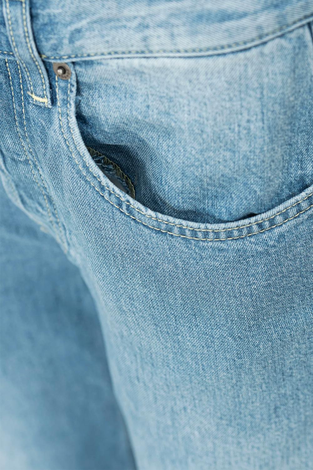 Jeans Jacklyn wide leg in denim fisso<BR/> DP427 DF0266D-IO8800 Dondup 