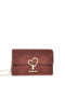 Borsa Piccola VELOUR con Logo Cuore in Metallo Dorato JC4327PP0N KX0204 Love Moschino 