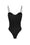Body in jersey stretch con drappeggi