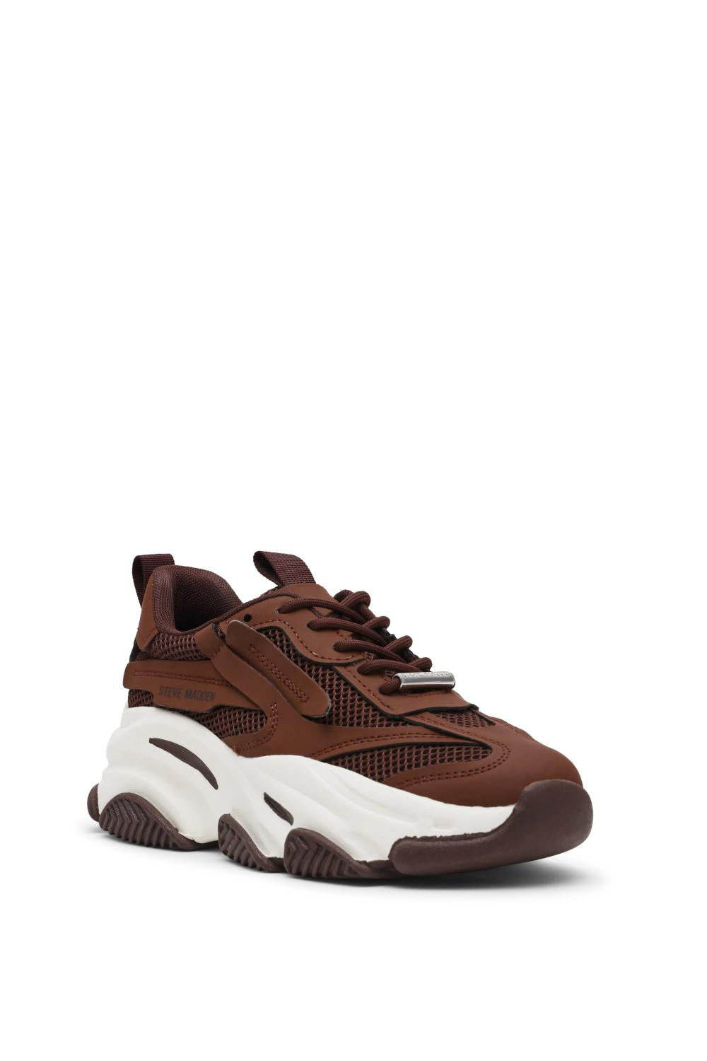 STEVE MADDEN Possesion-E Sneaker Ground Coffee<BR/> POSSESSION-E- /COFFEE Steve Madden 
