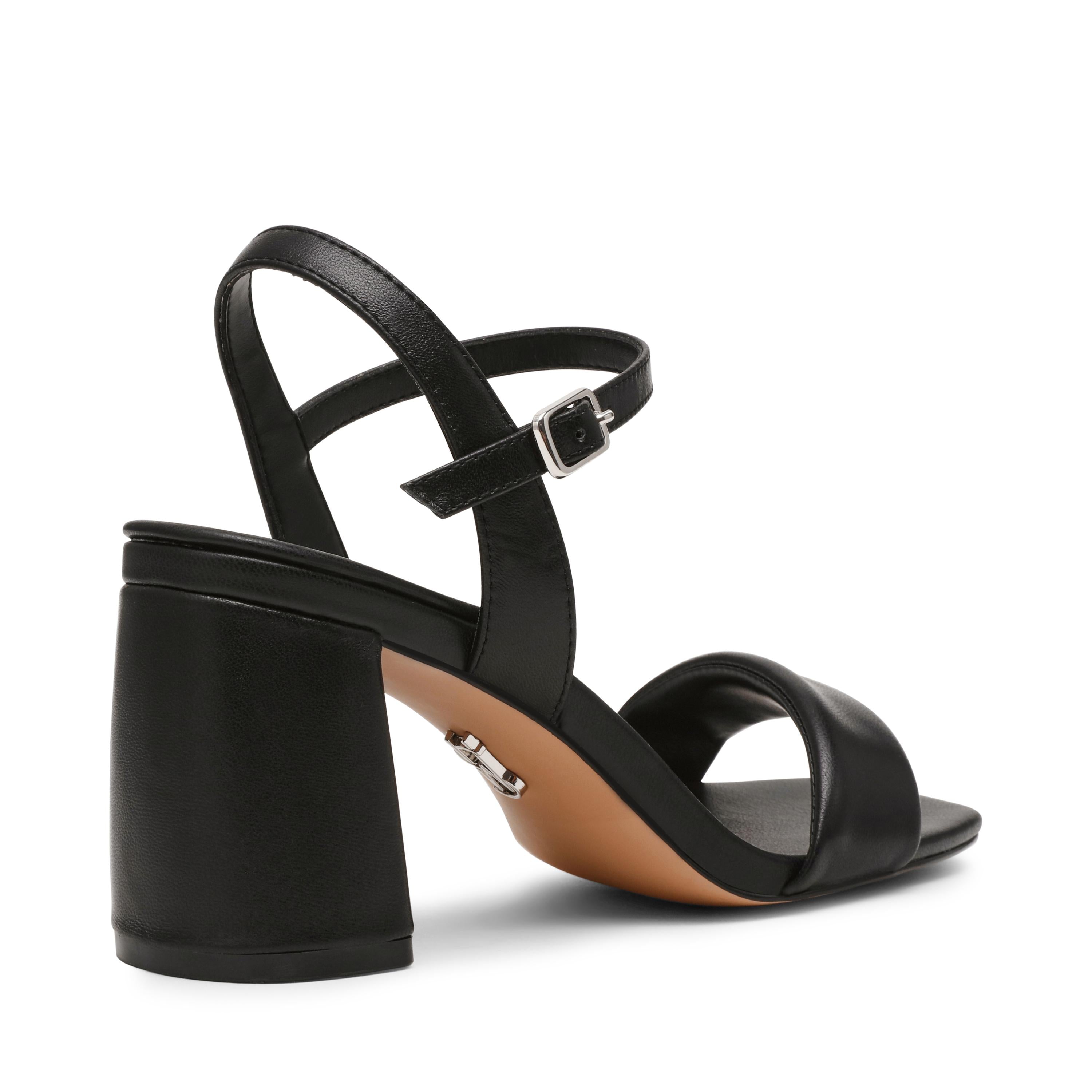  LAYNEY BLACK LEATHER Steve Madden 