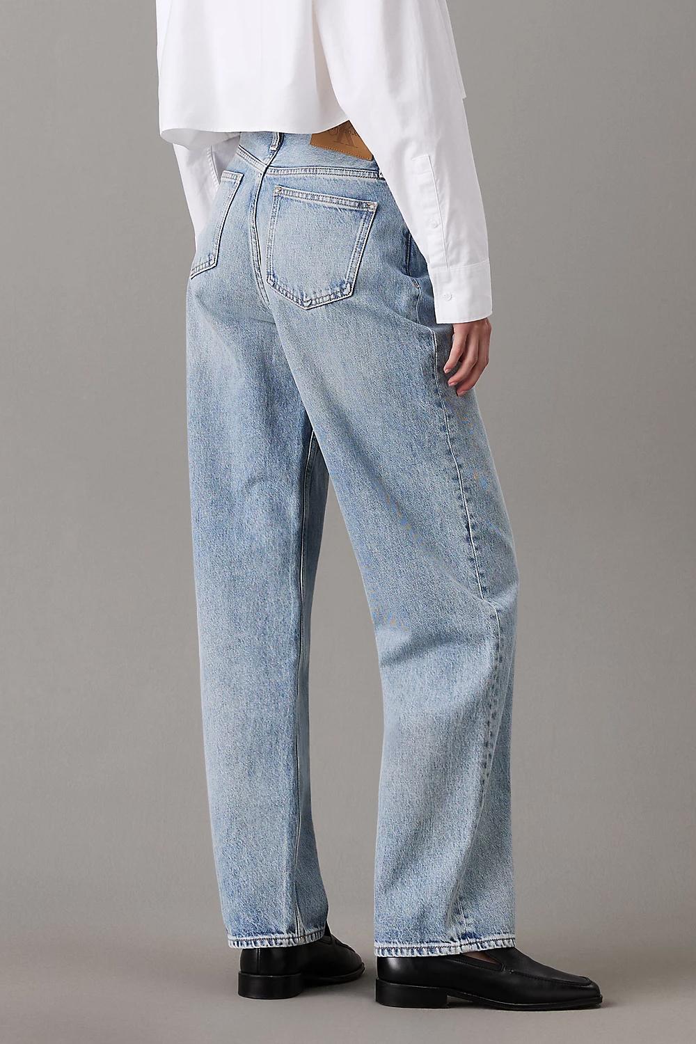 High Rise Loose Jeans<BR/> J20J225002 1AA Calvin Klein 